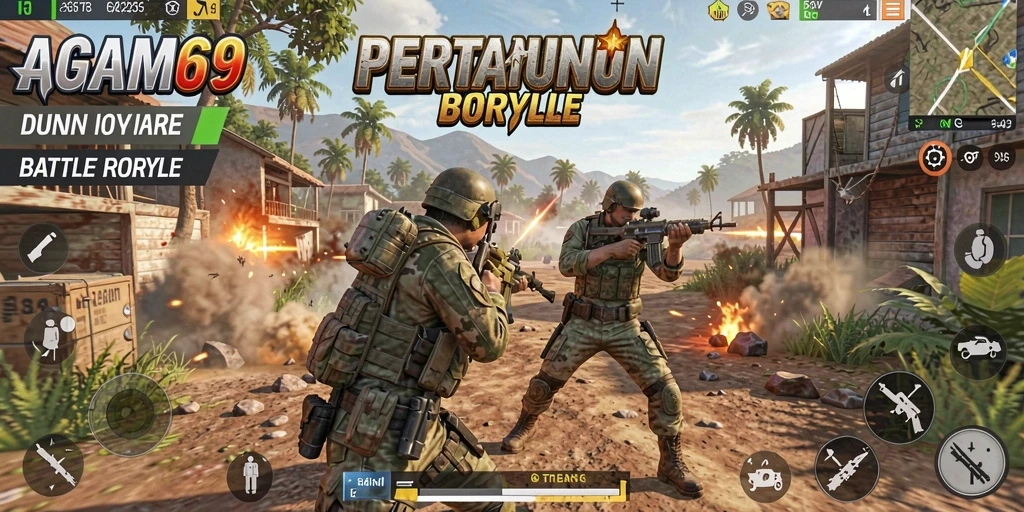 Menampilkan aksi seru dan grafis memukau di AGAM69 Battle Royale.