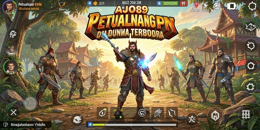 Gameplay seru dan beragam tantangan di AJO89.