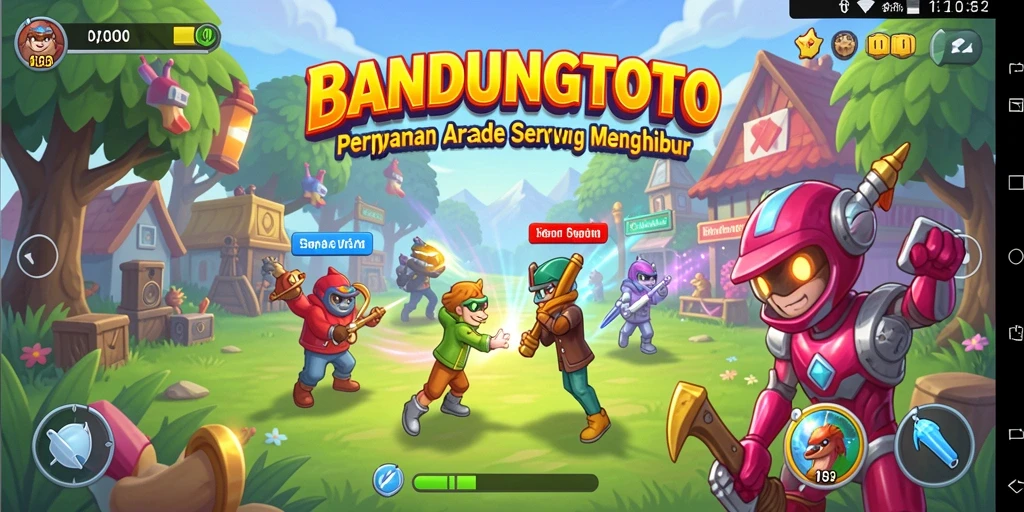 Tampilan gameplay BANDUNGTOTO yang seru dan penuh warna.