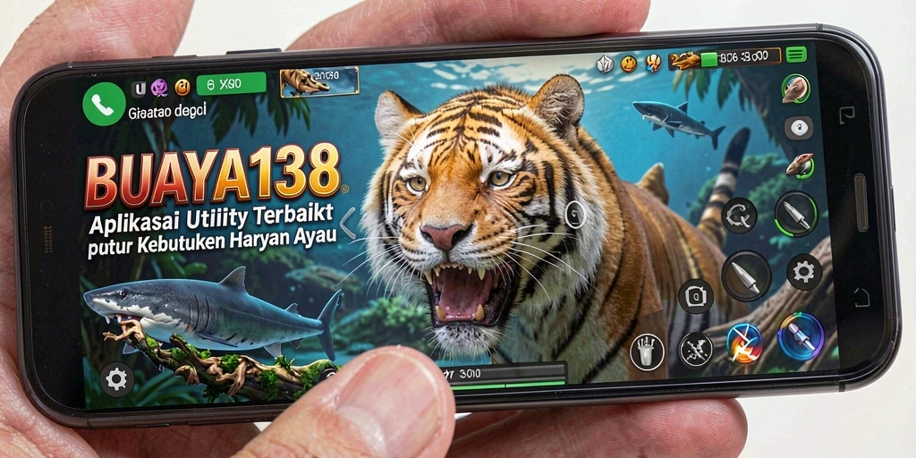 Tampilan antarmuka BUAYA138 yang bersih dan fungsional.
