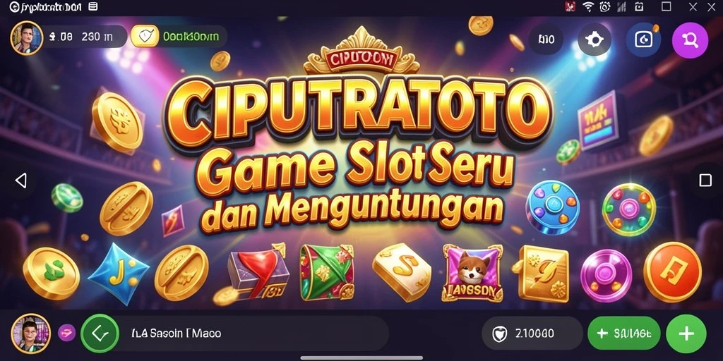 Tampilan gameplay Slot yang menawan di CIPUTRATOTO.
