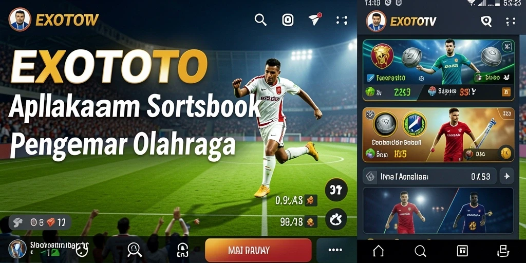 Tampilan menarik dari EXOTOTO saat melakukan taruhan olahraga.