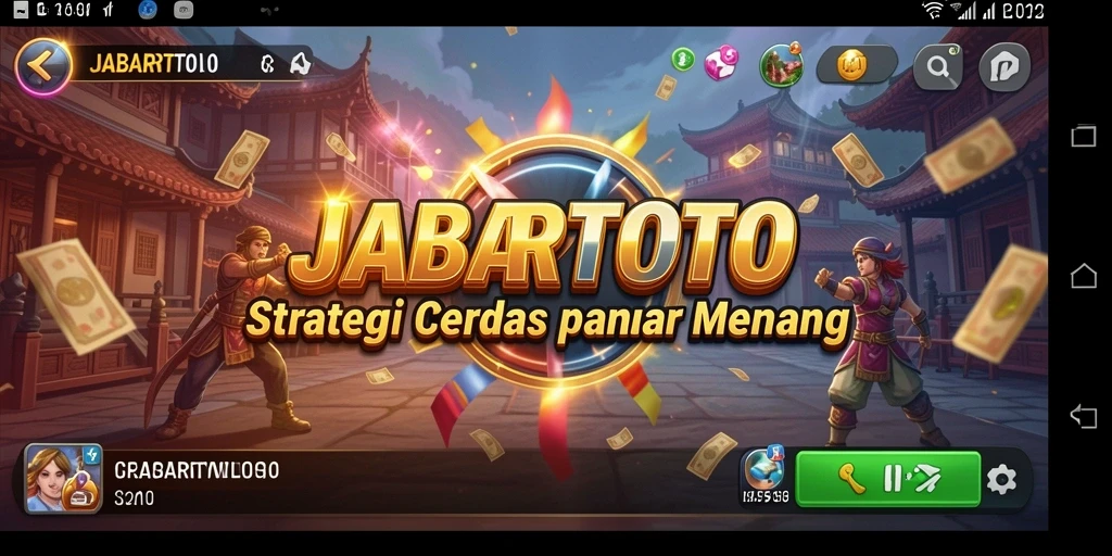 Tampilan gameplay JABARTOTO yang mendebarkan dan strategis.