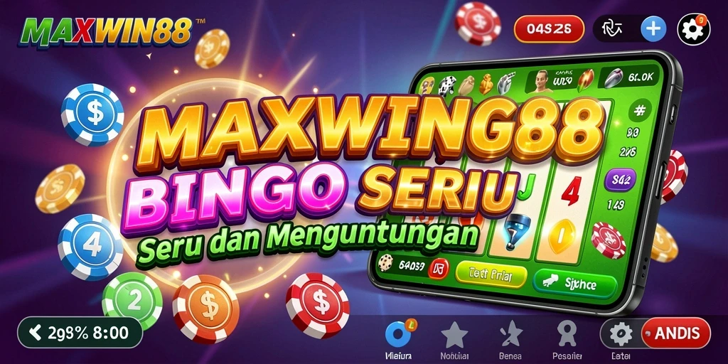 Screenshot gameplay MAXWIN88 menampilkan keseruan bermain Bingo