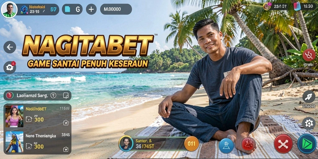 Screenshot NAGITABET menampilkan gameplay yang seru dan santai.