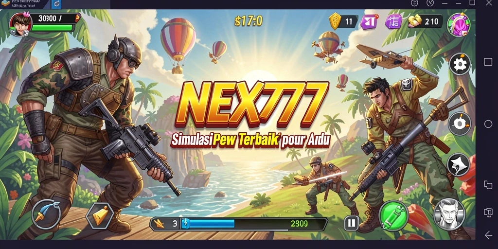 Tangkapan layar gameplay NEX777 yang menampilkan aksi simulasi yang seru.