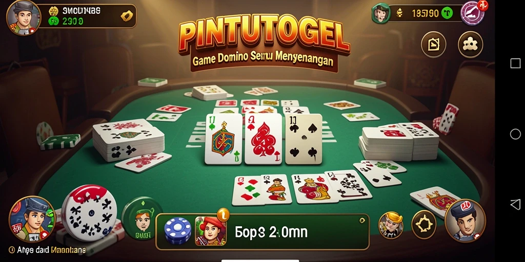 Tampilan gameplay seru dalam PINTUTOGEL yang menarik.
