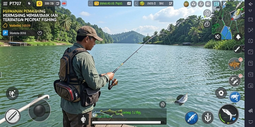 Tangkapan ikan besar di permainan PT707 yang mengasyikkan.