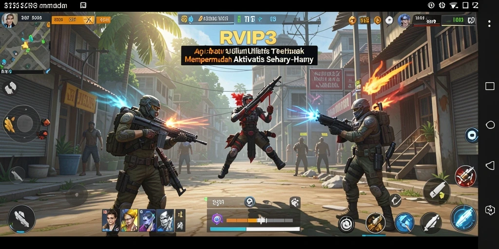 Screenshot utama RVIP3 menampilkan antarmuka pengguna yang bersih dan fungsional.
