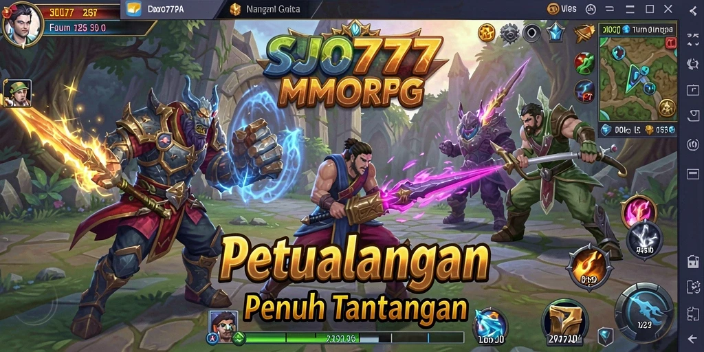 Gameplay SJO777 yang menakjubkan dalam dunia MMORPG.