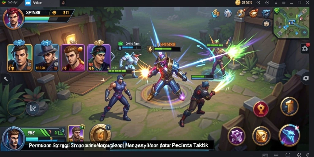 Tampilan gameplay SPIN88 yang menarik dan penuh strategi.