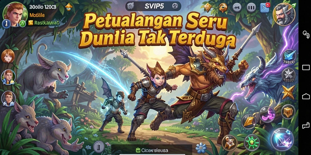 Tampilan gameplay <strong>SVIP5</strong> yang menegangkan dan penuh aksi.
