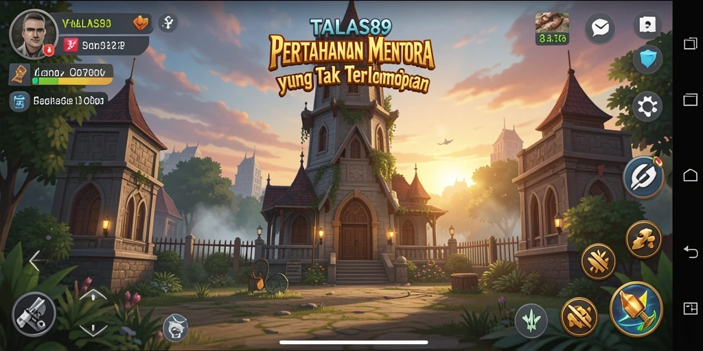 Gameplay menegangkan dengan menara pertahanan yang strategis.