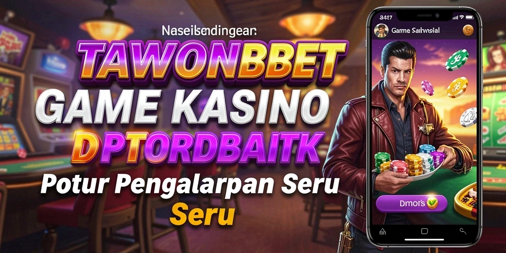 Tampilan gameplay kasino yang menarik di TAWONBET.
