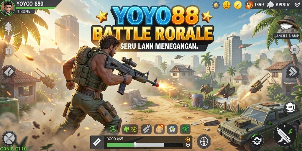 Tangkapan layar gameplay menegangkan dari YOYO88.