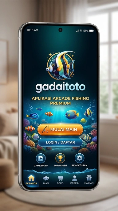 Halaman unduh aplikasi di gadaitoto yang responsif dan informatif.